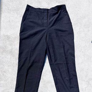 Black Zara high waist chino pants
